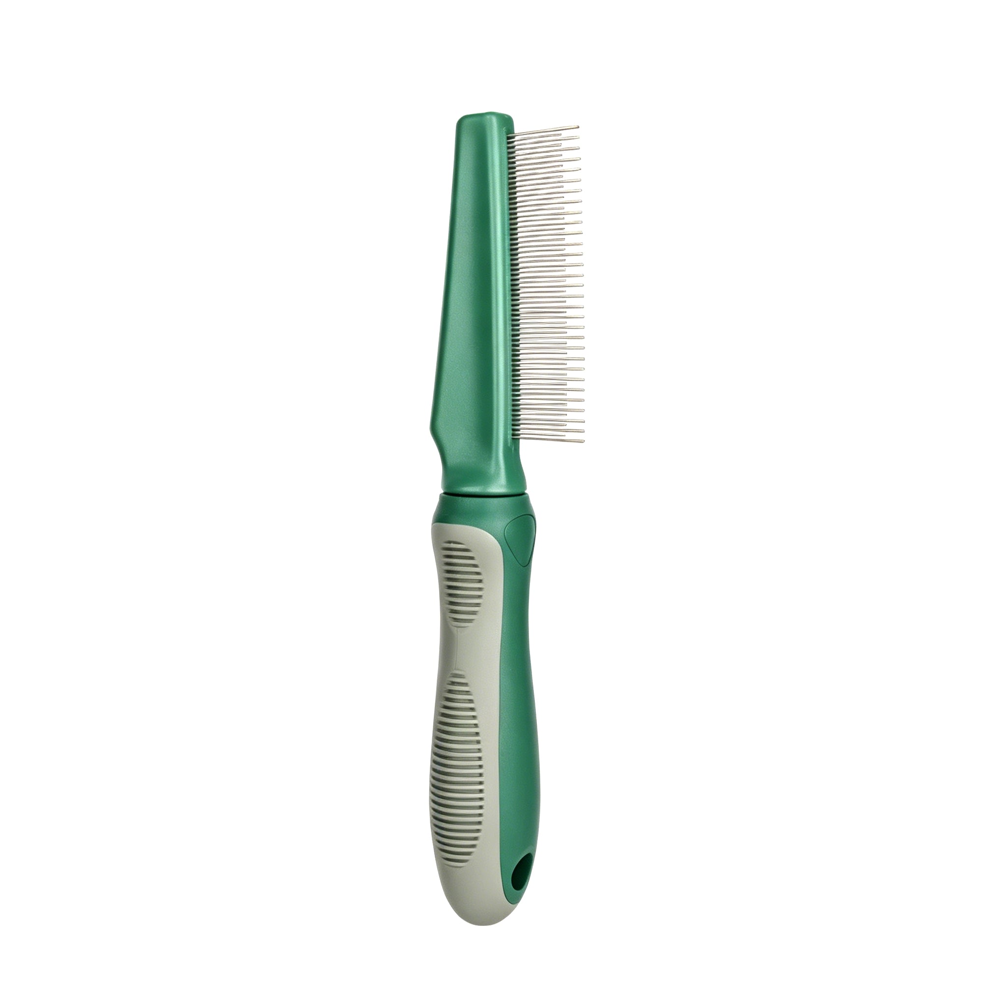 Olive Green Pet Hair Removal Flea Comb