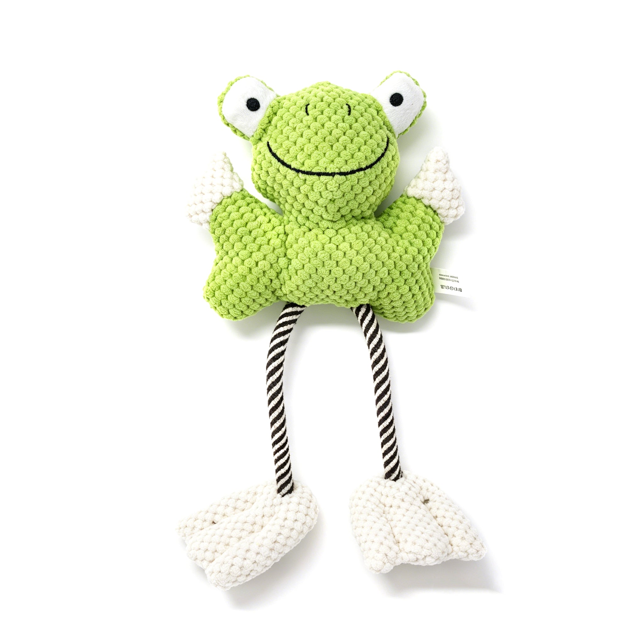 Dog Plush Squeaky Frog Toy