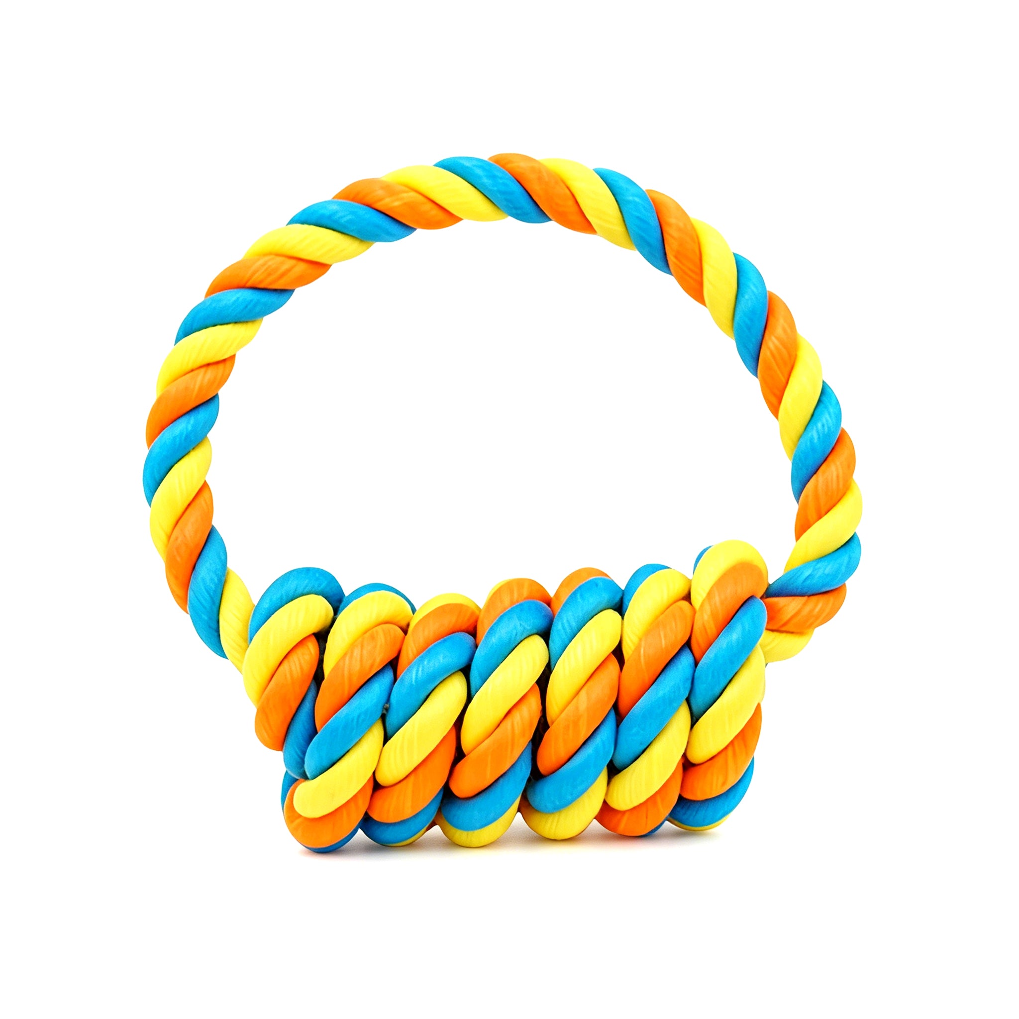 Dog Bite Resistant Twisted Rope Knot Toy