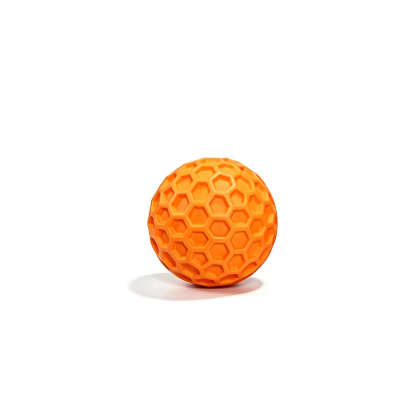 64 Dog Dental Ball Toy 发声磨牙洁齿蜂窝球小号 Dog Dental Ball Toy