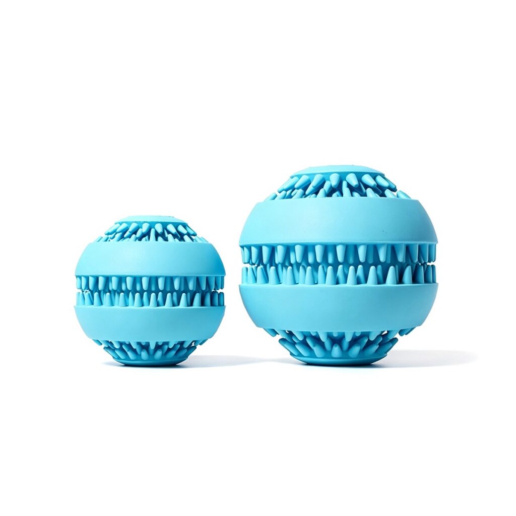 Treat-Dispensing Dental Ball for Dogs