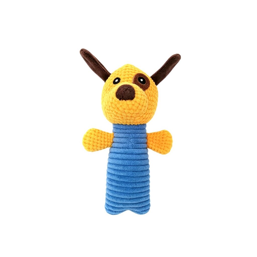 Long Squeaky Plush Stick Toy for Dogs