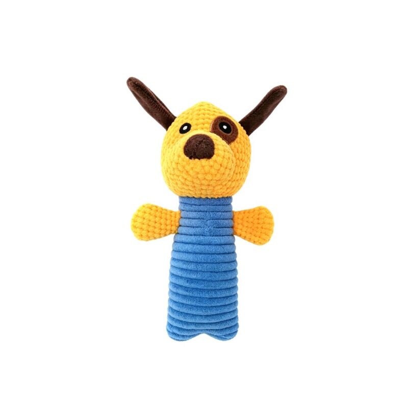 Long Squeaky Plush Stick Toy for Dogs