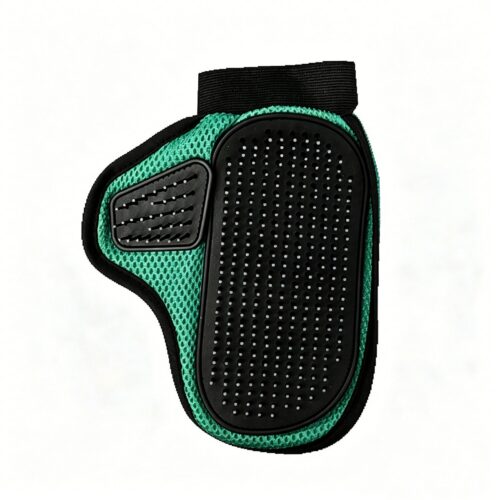 Olive Green Grooming Glove