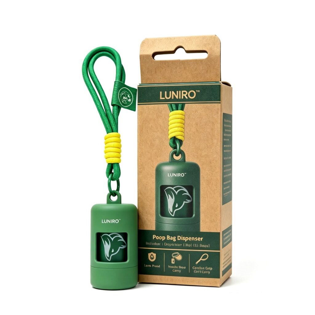 Portable Poop Bag Dispenser