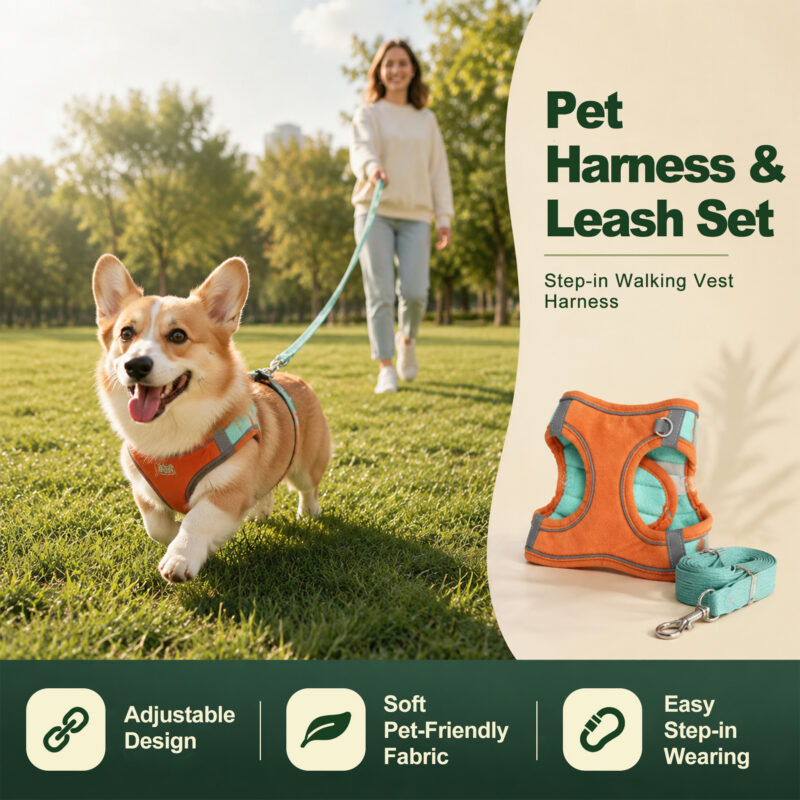 Pet Harness Set