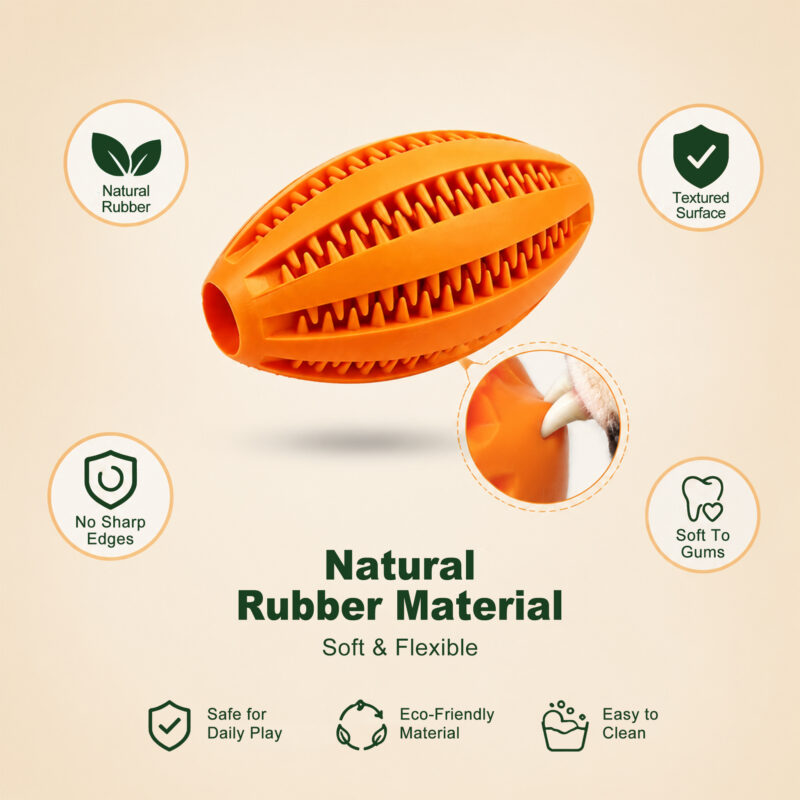 主图3 拷贝 Dog Dental Rugby Toy